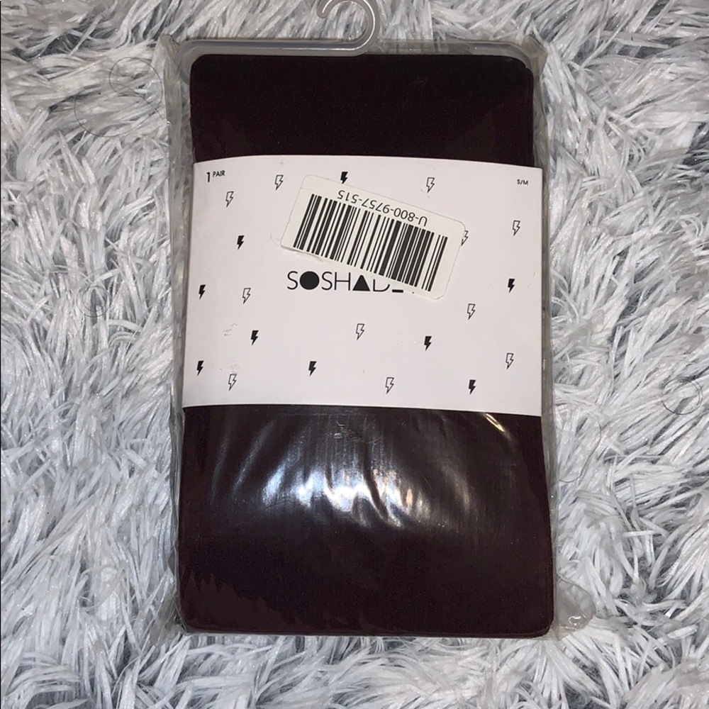Forever 21 Ribbed Burgundy Tights NWT